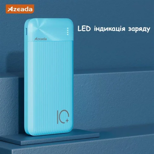 Повербанк PRODA Azeada Qidian AZ-P08 Power Bank 10000mAh Black