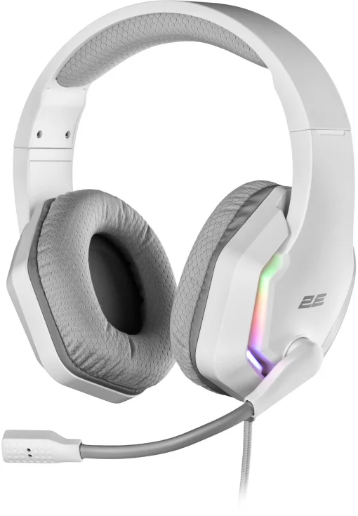 Гарнитура 2E Gaming HG315 RGB USB 7.1 White (2E-HG315WT-7.1)