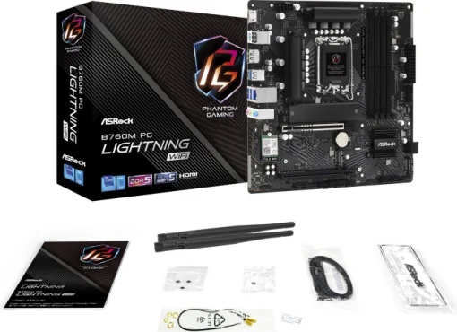 Материнская плата ASRock B760M PG Lightning WiFi Socket 1700