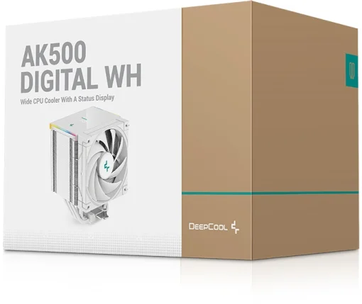Процессорный кулер DeepCool AK500 Digital WH (R-AK500-WHADMN-G)