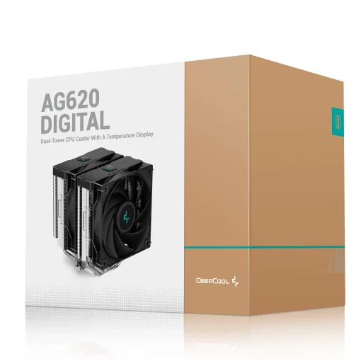 Процессорный кулер DeepCool AG620 Digital BK (R-AG620-BKNDMN-G-1)