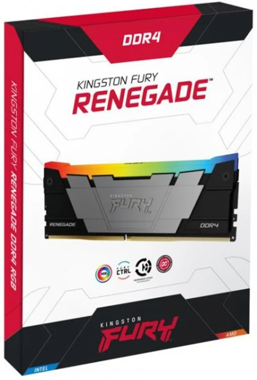 Модуль памяти DDR4 2x16GB/3600 Kingston Fury Renegade RGB (KF436C16RB12AK2/32)