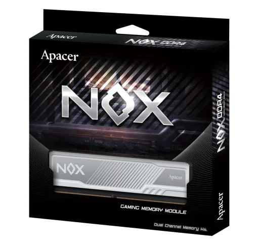 Модуль памяти DDR4 2x16GB/3200 Apacer NOX White (AH4U32G32C28YMWAA-2)