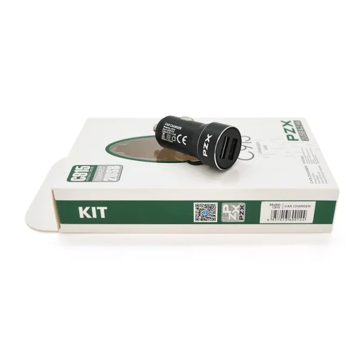 Автомобильное зарядное устройство для PZX C915 (2хUSB, 2.4A) Black (YT-C915/19012)