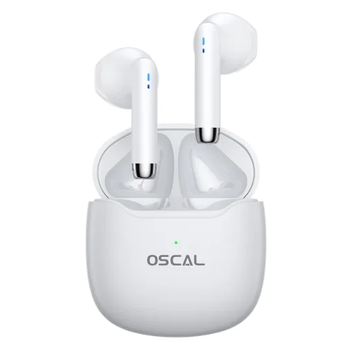Bluetooth-гарнитура Oscal HiBuds 5 White
