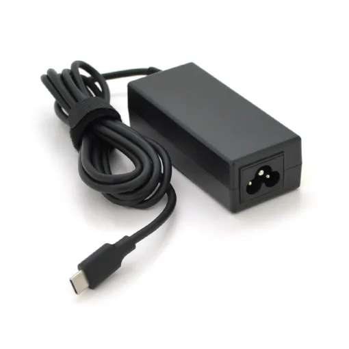 Адаптер питания Merlion для ноутбука HP 45W USB Type-C + каб.живл. (LHP45/Type-C/28342)