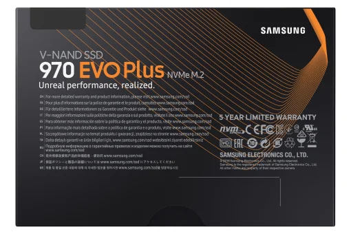 Накопичувач SSD  250GB Samsung 970 EVO Plus M.2 PCIe 3.0 x4 V-NAND MLC (MZ-V7S250BW)
