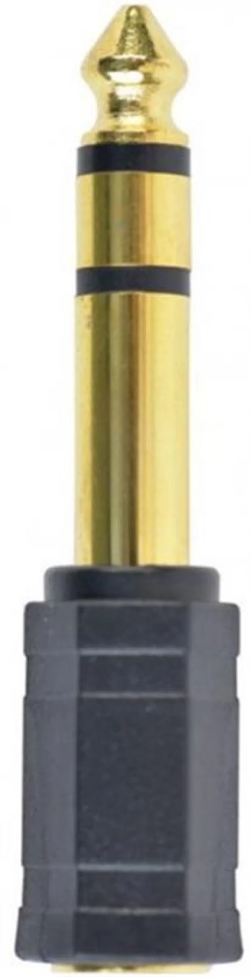 Адаптер Cablexpert (A-6.35M-3.5F) 6.35 mm M - 3.5 mm F, черный