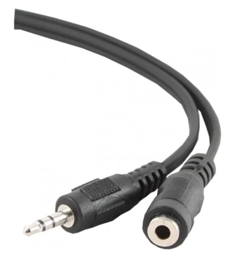 Кабель-подовжувач CABLEXPERT mini-jack 3.5мм 5м Black (CCA-423-5M)