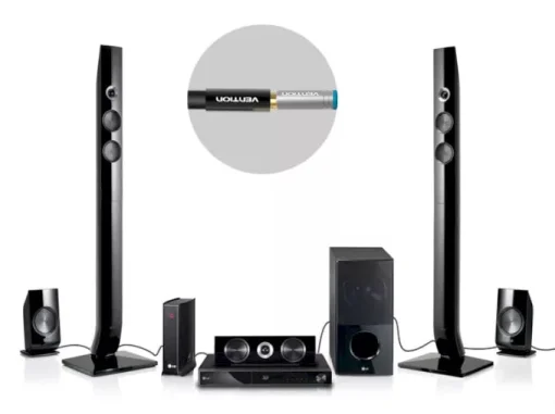 Удлинитель Vention AUX 3.5mm M - AUX 3.5mm F, 1.5m, Black (BHBBG)