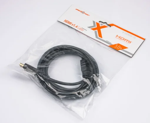 Кабель Maxxter (V-HDMI4-10) HDMI-HDMI M/M v.1.4, 3м