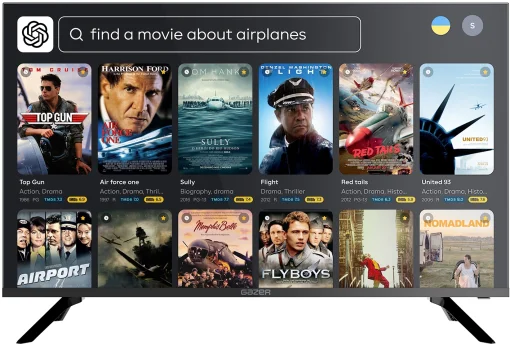 Телевизор Gazer TV50-US3BLEUA