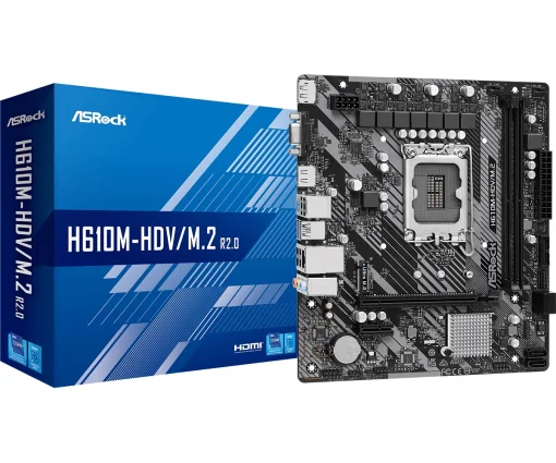 Материнская плата ASRock H610M-HDV/M.2 R2.0 Socket 1700