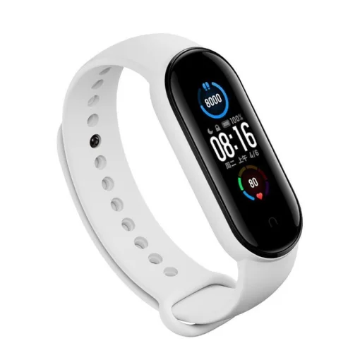 Ремешок BeCover для Xiaomi Mi Smart Band 5/Mi Smart Band 6/Mi Smart Band 7 White (705072)