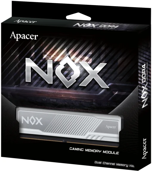 Модуль памяти DDR4 2x8GB/3200 Apacer NOX White (AH4U16G32C28YMWAA-2)