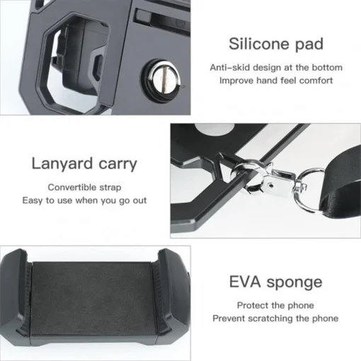 Держатель планшета SK для пульта RC-N1 RC DJI Mavic 3/Air 2/2S/Mini 2/Mini 3 Pro Black (1005001668474103B)