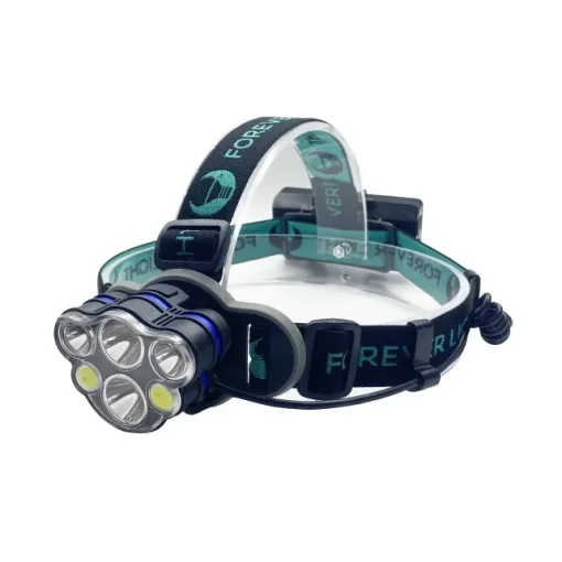 Налобный фонарь Forever Light Ultra T6 2x 10W + XP-E 2x 3W 500lm 2x 18650 1200mAh (5900495921079)