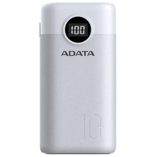 Универсальная мобильная батарея A-DATA P10000QCD 10000mAh White (AP10000QCD-DGT-CWH)