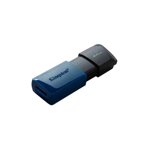 Флэш-накопитель USB3.2 64GB Kingston DataTraveler Exodia M Black/Blue (DTXM/64GB-2P)