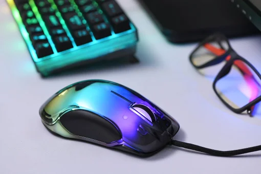 Клавиатура 2E Gaming KG345 RGB 68key USB Transparent