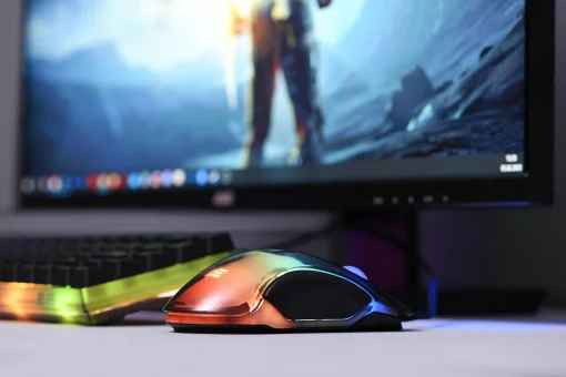 Клавиатура 2E Gaming KG345 RGB 68key USB Transparent