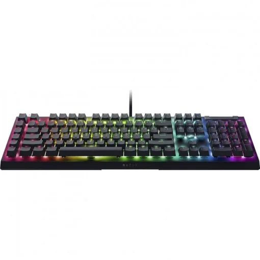 Клавиатура Razer BlackWidow V4 X Yellow Switch RU Black (RZ03-04702500-R3R1)