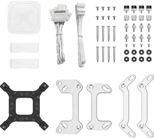 Система водяного охлаждения Deepcool LS520 White (R-LS520-WHAMNT-G-1)