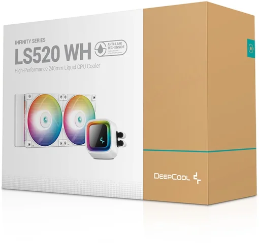 Система водяного охлаждения Deepcool LS520 White (R-LS520-WHAMNT-G-1)