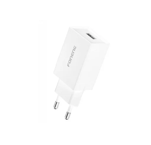 Сетевое зарядное устройство для Foneng K210 Charger (1USBх2.1A) White (K210-CH)