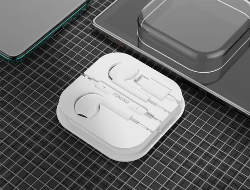 Гарнитура Foneng T61 Type-C White (T61-WE-TC)