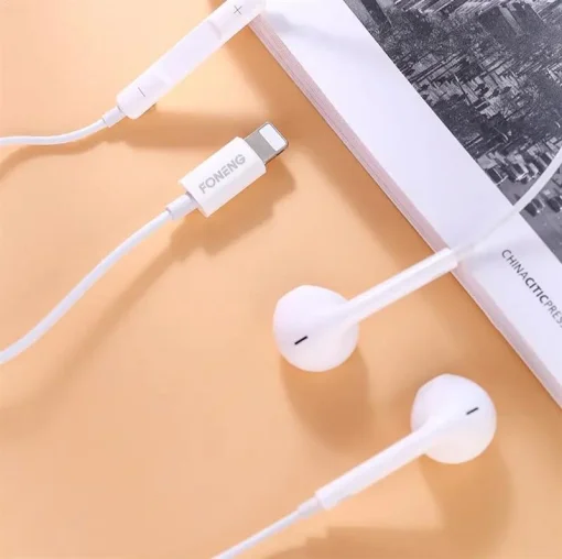 Гарнитура Foneng T28 Lightning White (T28-WE-IP)
