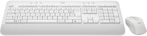 Комплект (клавиатура, мышка) беспроводной Logitech MK650 Combo for Business White (920-011032)