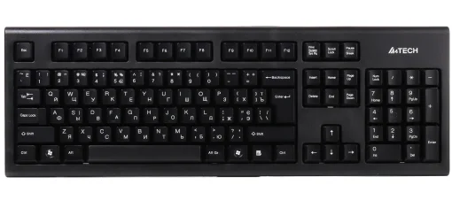 Комплект (клавиатура, мышка) беспроводной A4Tech 3000N Black USB