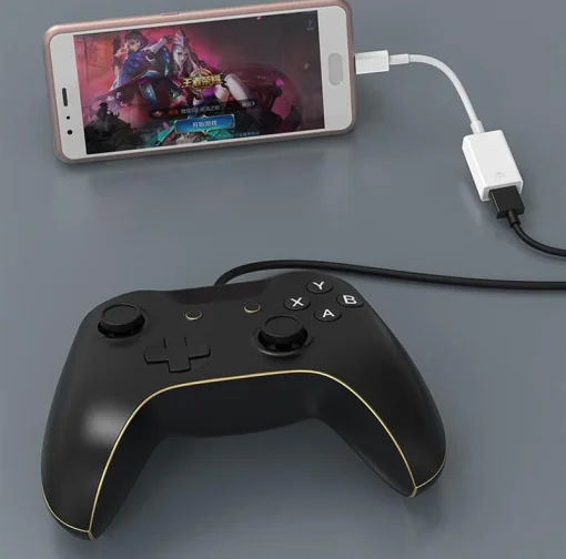 Адаптер XoKo MH-360 Type-C - USB з кабелем білий (XK-MH-360)