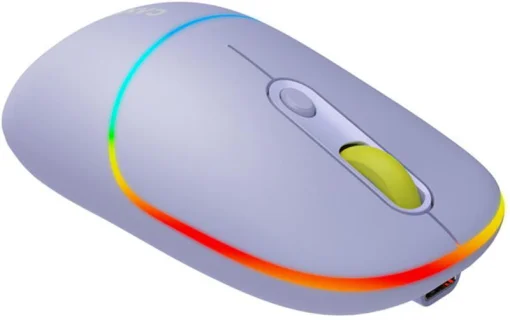 Мышь беспроводная Canyon MW-22 Dual Band RGB Wireless Mountain Lavender (CNS-CMSW22ML)