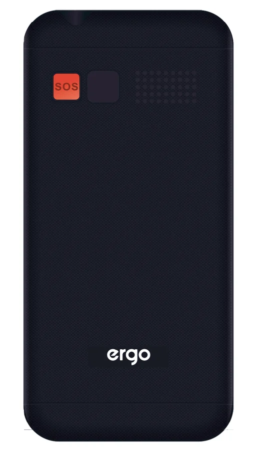 Мобильный телефон Ergo R231 Dual Sim Black