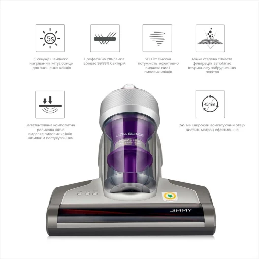 Пилосос для видалення пилового кліща XIAOMI JIMMY JV35