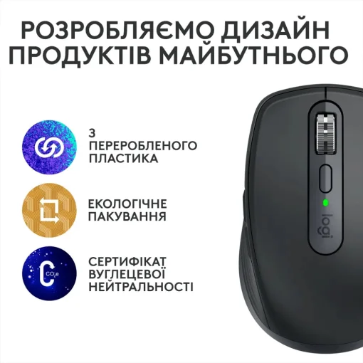 Мышь беспроводная Logitech MX Anywhere 3S Bluetooth Graphite (910-006929)