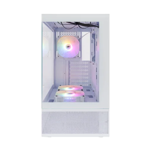 Корпус 1stPlayer Mi7-A-2F2R-W-1F2-W White без БП