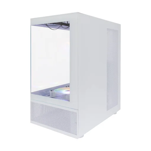 Корпус 1stPlayer Mi7-A-2F2R-W-1F2-W White без БП