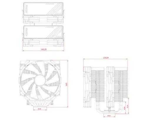 Кулер процесорний ID-Cooling Frozn A720 Black