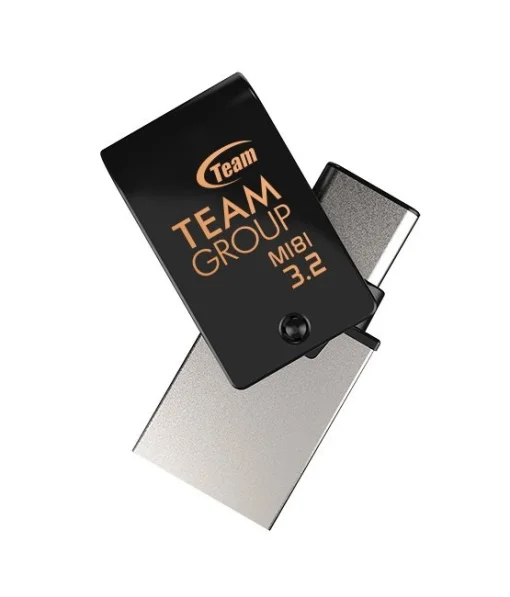 Флеш-накопитель USB3.1 64GB OTG Type-C Team M181 Black (TM181364GB01)