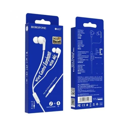 Гарнитура Borofone BM37 White (BM37W)