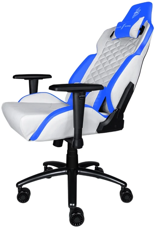 Крісло геймерське 1STPLAYER DK2 Blue/White