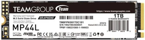 Накопитель SSD 1TB Team MP44L M.2 2280 PCIe 4.0 x4 3D SLC (TM8FPK001T0C101)