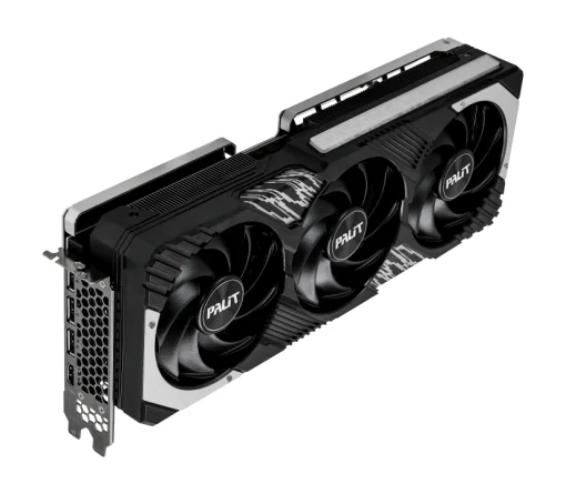 Видеокарта GF RTX 4070 Ti Super 16GB GDDR6X GamingPro Palit (NED47TS019T2-1043A)