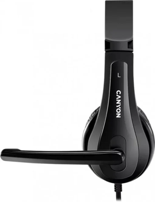 Гарнитура Canyon CHSU-1 USB Black (CNS-CHSU1B)