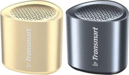 Акустическая система Tronsmart Nimo Mini Speaker Polar Black + Nimo Mini Speaker Gold (994703)