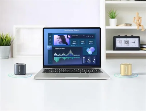 Акустическая система Tronsmart Nimo Mini Speaker Polar Black + Nimo Mini Speaker Gold (994703)