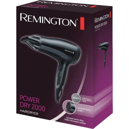 Фен REMINGTON D3010 Power Dry 2000 (45358560100)